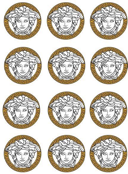 versace cupcake toppers|Versace Cupcake Topper .